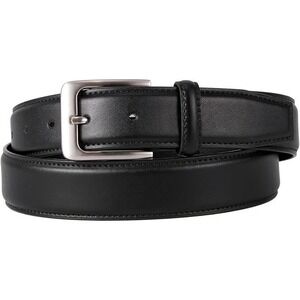 New Men's Vatan Genuine Leather Dress Belt, Fits Waist Size 42, Black